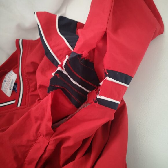 Genuine Merchandise Men's Size Large Boston Red Sox Lined V-neck Pullover - Picture 10 of 10